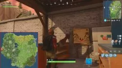 fortnite br snobby shores treasure map