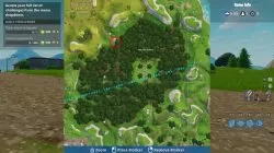 fortnite br wailing woods chest picnic spot