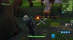 fortnite br wailing woods chest tent