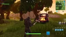 fortnite br wailing woods chest truck