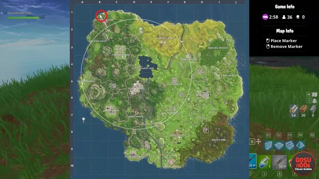 fortnite br weekly challenge forbidden locations