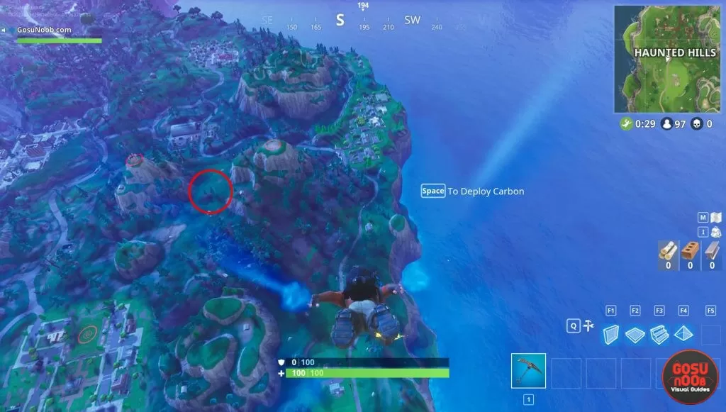 fortnite br where to find snobby shores treasure