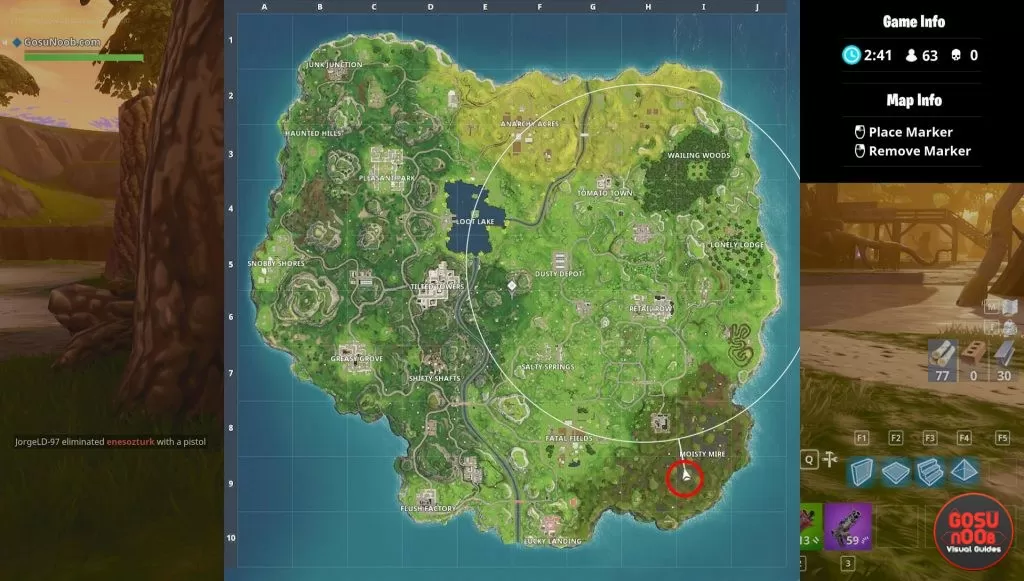 fortnite challenge moisty mire chest