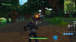 fortnite wailing woods chests blue truck