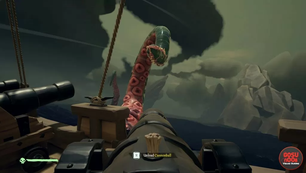 how to kill kraken sea of thieves