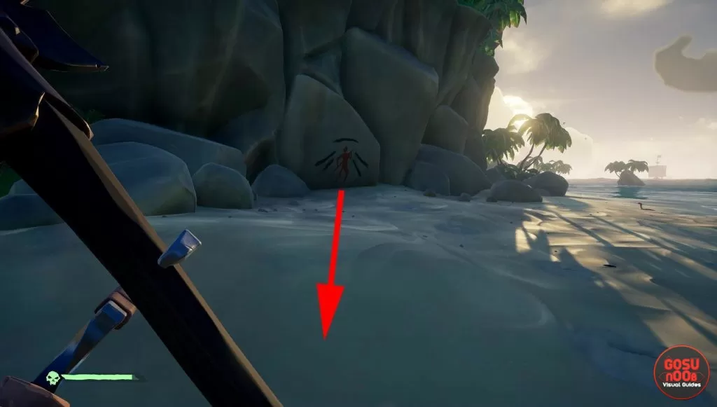 sea of thieves devils ridge riddle treasure chest location