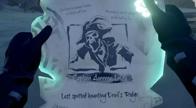 sea of thieves devil's ridge skeleton captain location bug