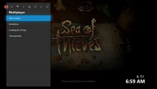 sea of thieves how to play coop invite friends