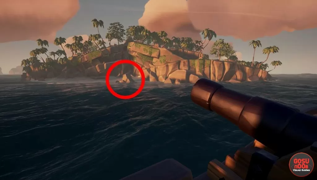 snake island sunstone location sea of thieves