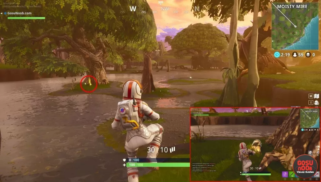 where to find chests moisty mire