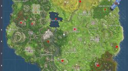 where to find different bullseye locations fortnite battle royale