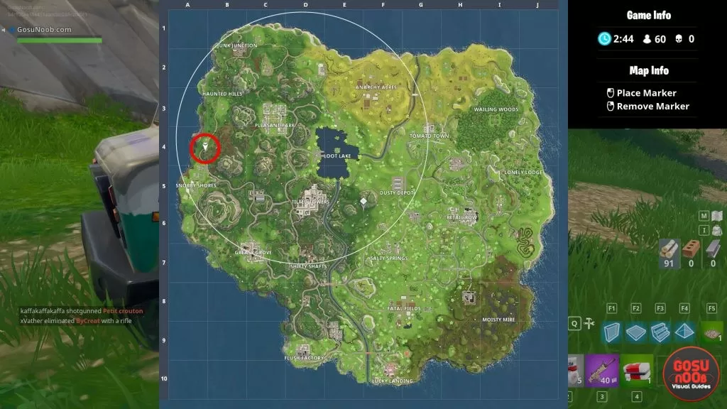 where to find ice cream trucks fortnite br