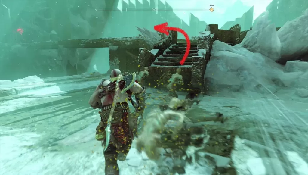 God of War Helheim Hidden Chamber Valkyrie Location