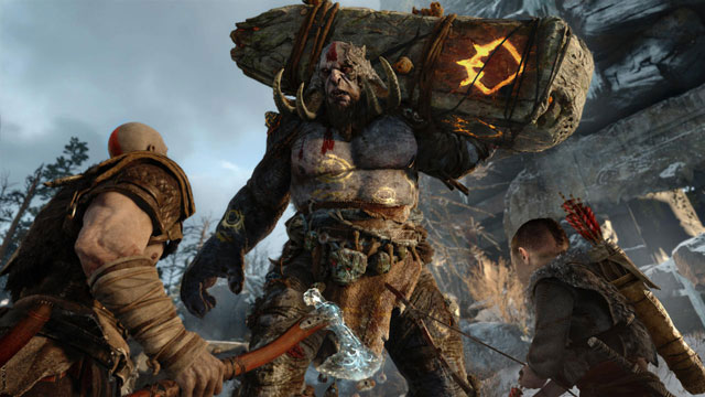 God of War New Gameplay Video Shows Troll Battle, Exploration