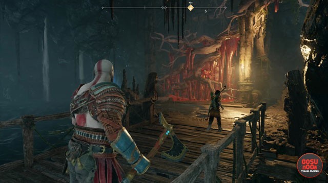 God of War Witch's Cave Exploration How to Come Back