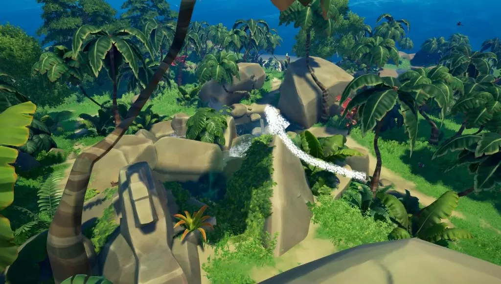 Rock pass Guarded by Sea Life Sea of Thieves