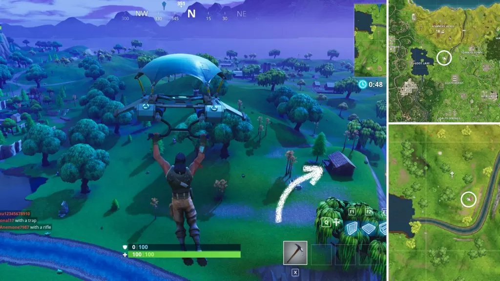 Vending Machine Location Fortnite Loot Lake