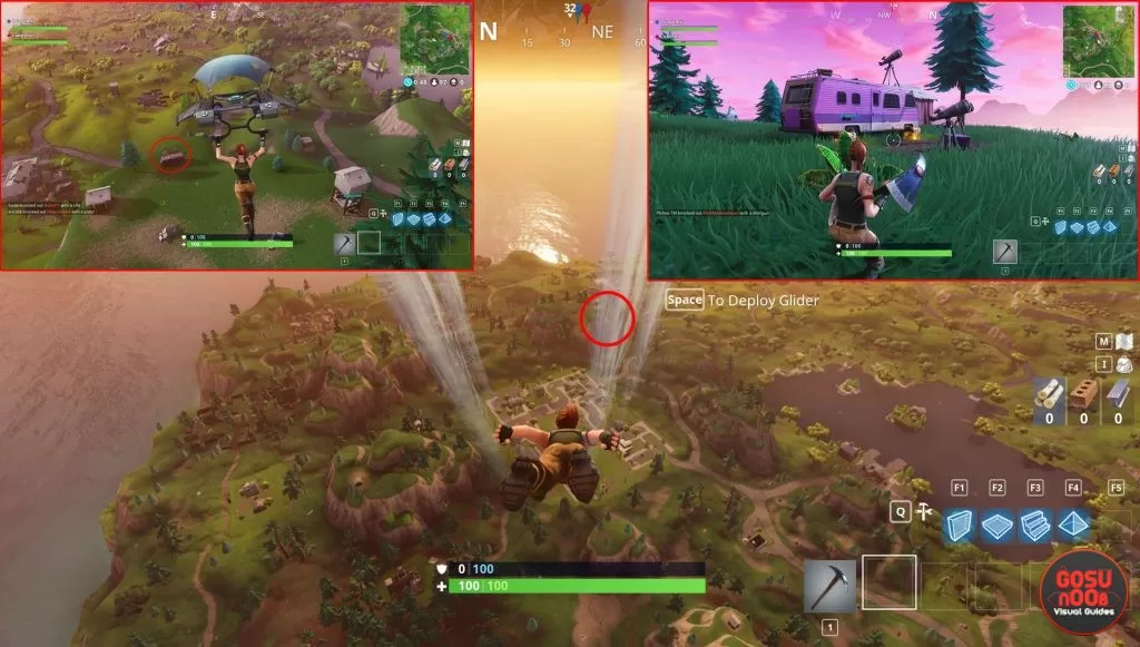 fortnite battle royale telescope locations