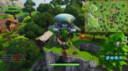 fortnite br lonely lodge chest camping ground
