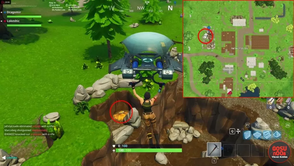 fortnite br search chests in fatal fields