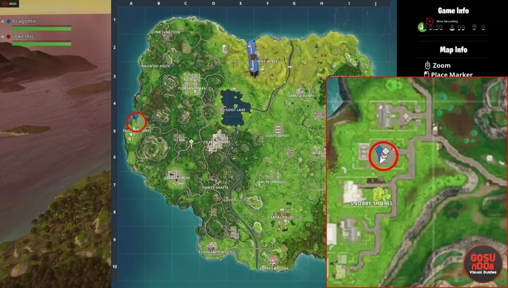 fortnite br search chests snobby shores