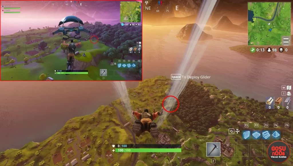 fortnite br telescope wailing woods