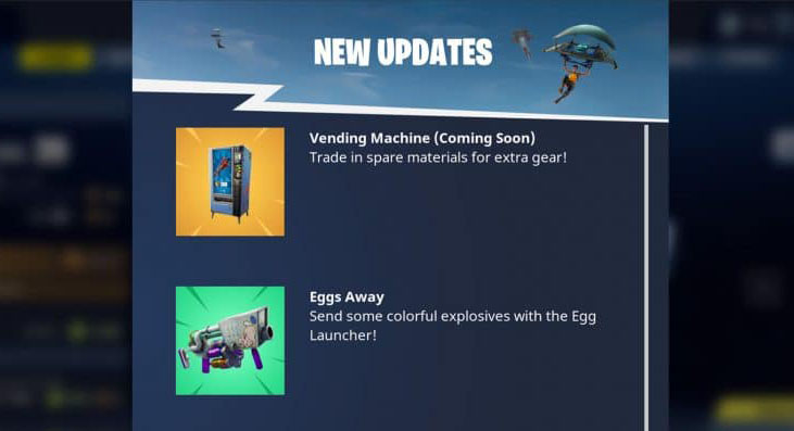 Fortnite BR Vending Machine Locations - How to Trade Materials for Gear