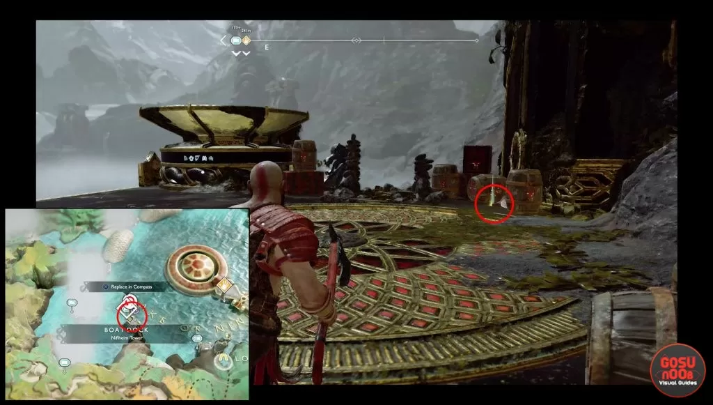 god of war abandon ship locations