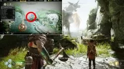 god of war fafnir dragon location