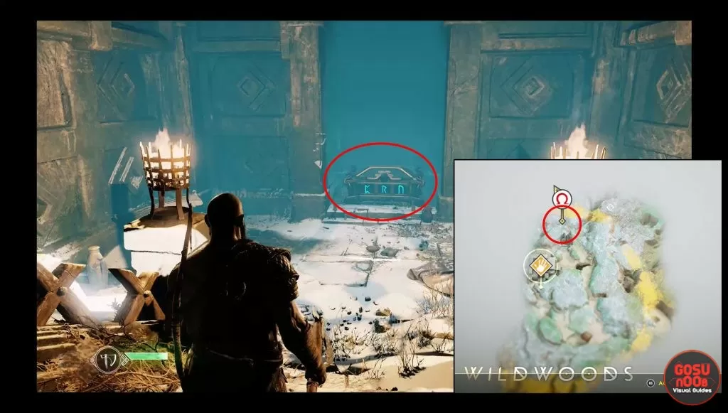 god of war idunn apple locations