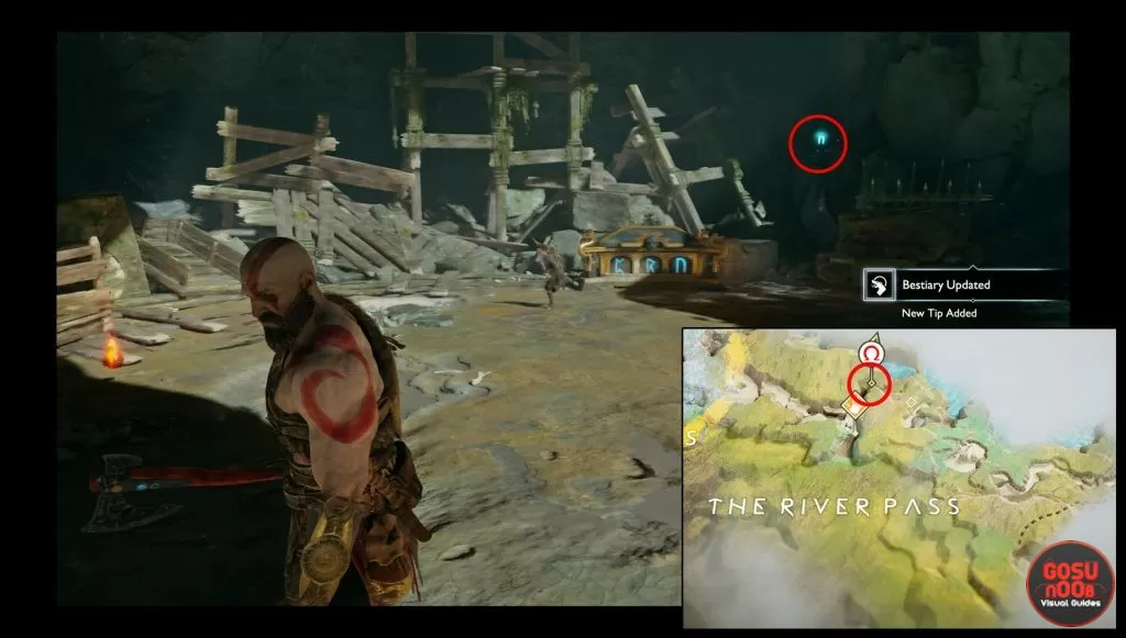 god of war idun apple river pass