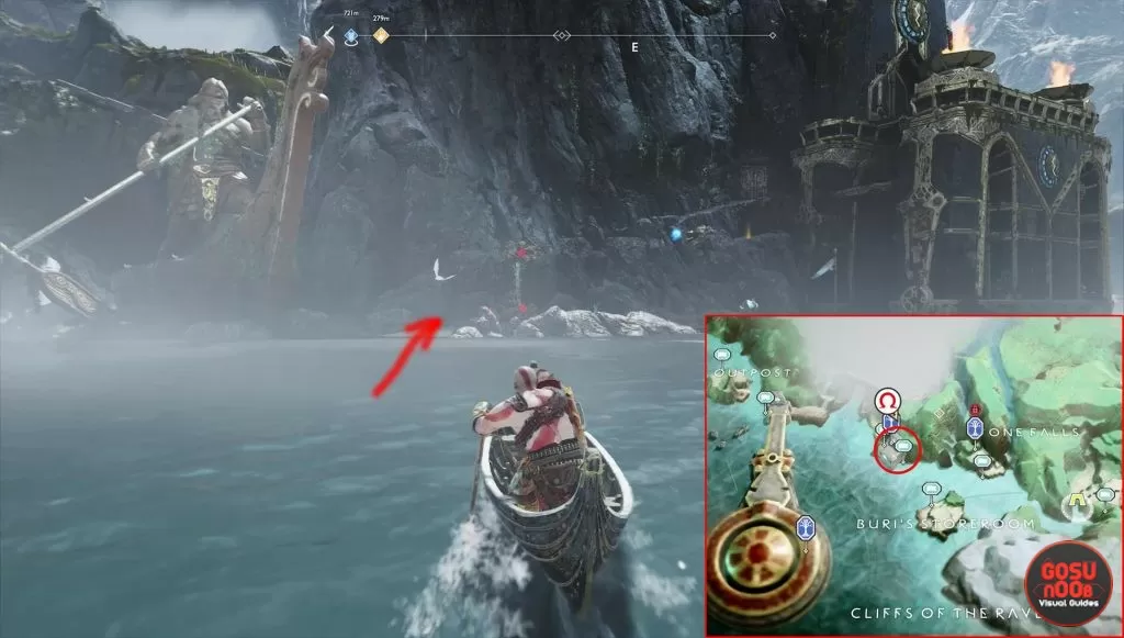 god of war niflheim cipher tower beach