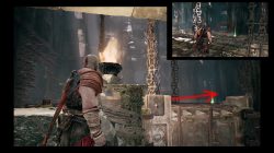 god of war river pass cave spike puzzle