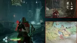 gow kneel before thor treasure map location