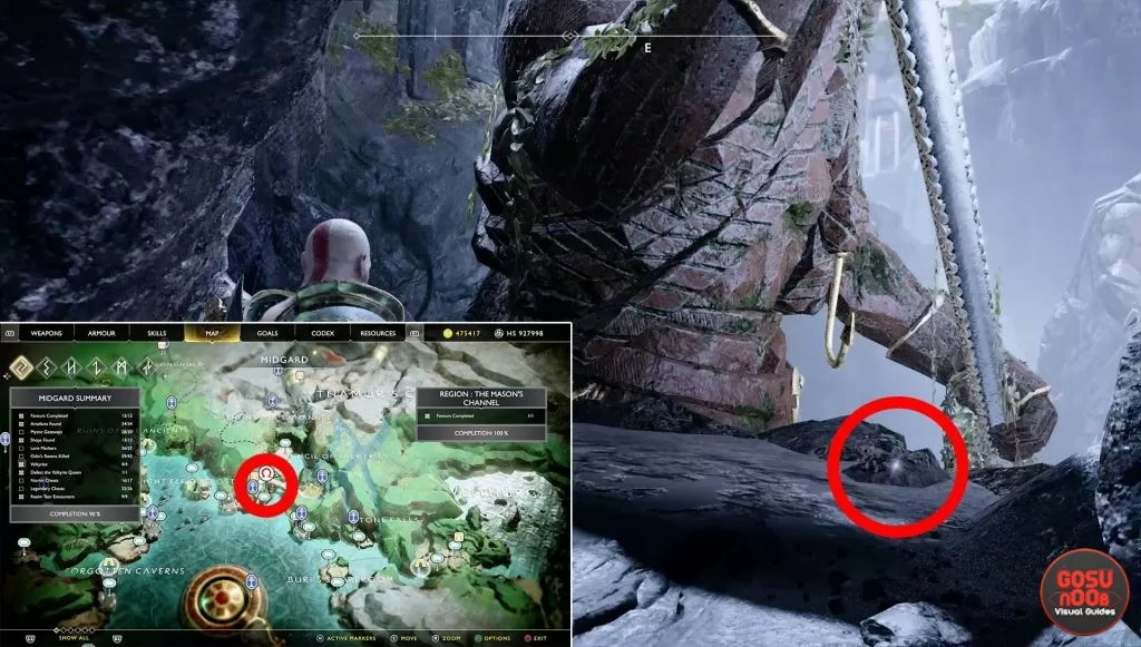 njords oarsmen god of war treasure location