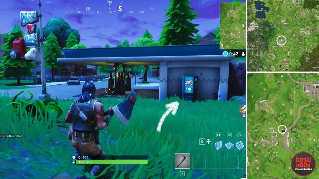 salty springs vending machine