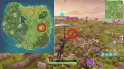 where to find retail row treasure map location fortnite br