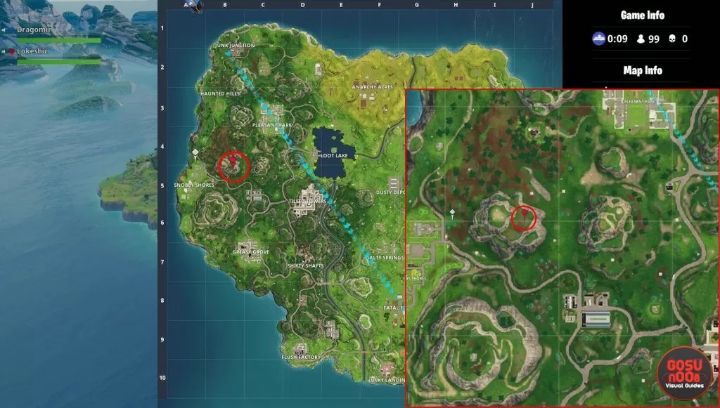 where to find telescope in snobby shores