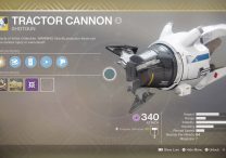 Destiny 2 How to Get Masterwork Tractor Cannon