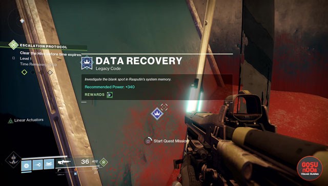 destiny 2 data recovery legacy code mission