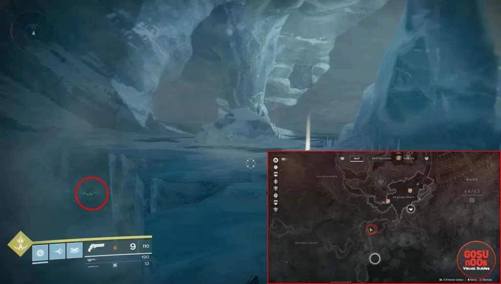 destiny 2 sleeper node descent chasm ledge