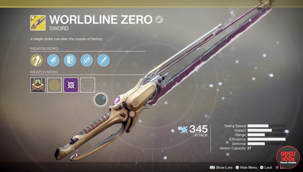 destiny 2 worldline zero exotic weapon