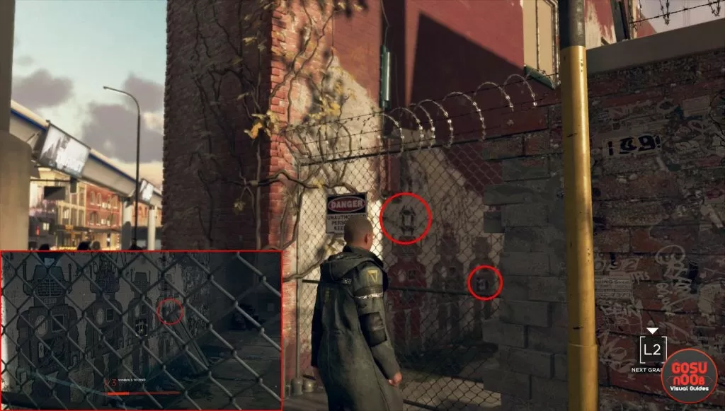 detroit become human jericho symbols locations