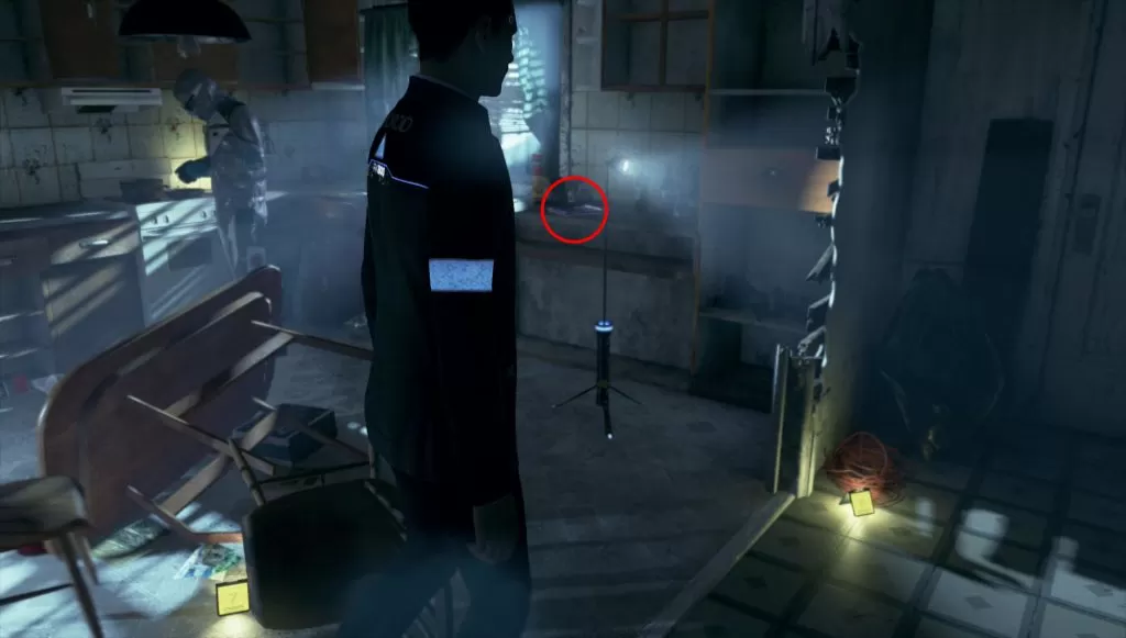 detroit become human magazine location crime scene