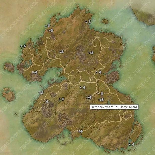 eso summerset skyshard locations map released