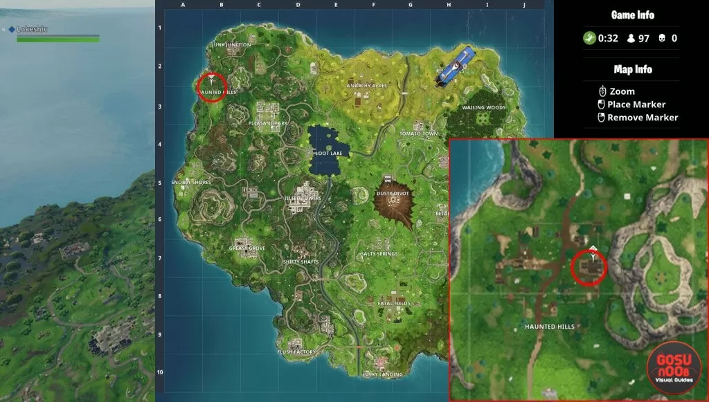 fortnite battle royale film camera locations