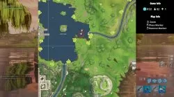 fortnite battle royale tomato town treasure map star location