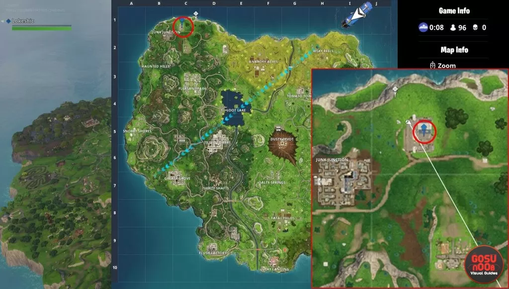 fortnite br film camera locations