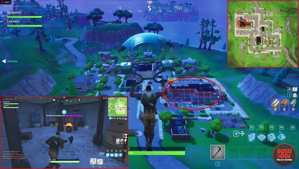 fortnite br search chests in greasy grove