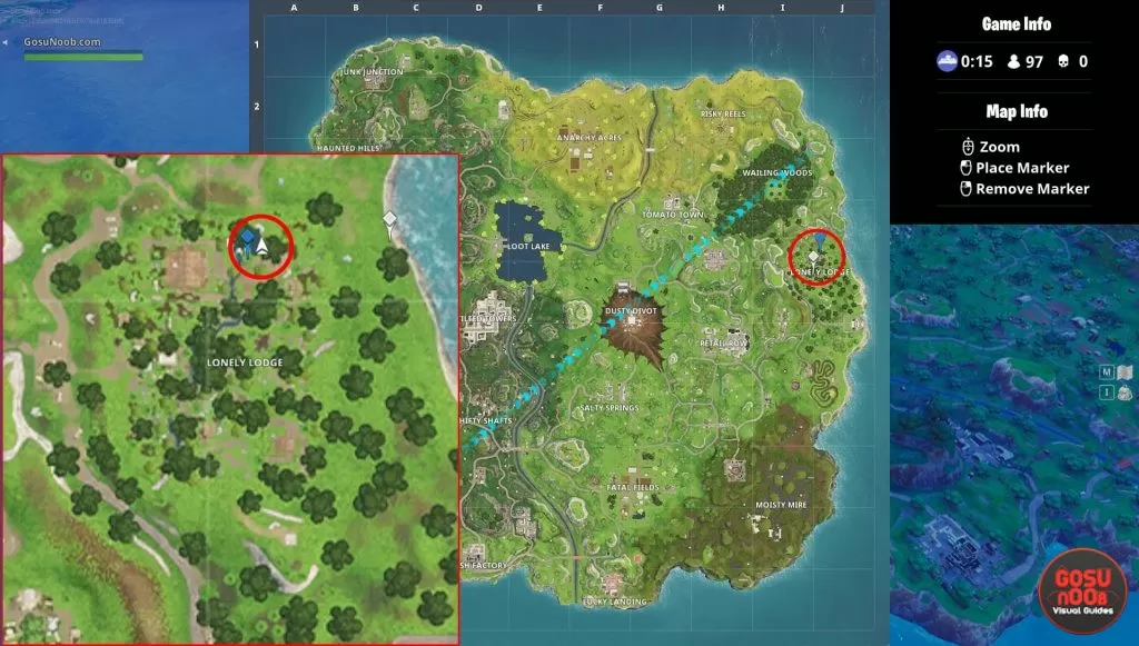 fortnite br where to find rubber duckies